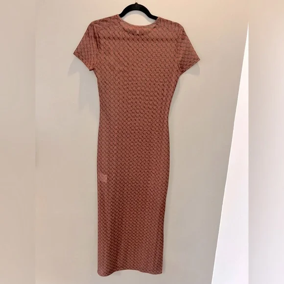 MIAOU Brown Billie Dress Medium NWT - Picture 6 of 9